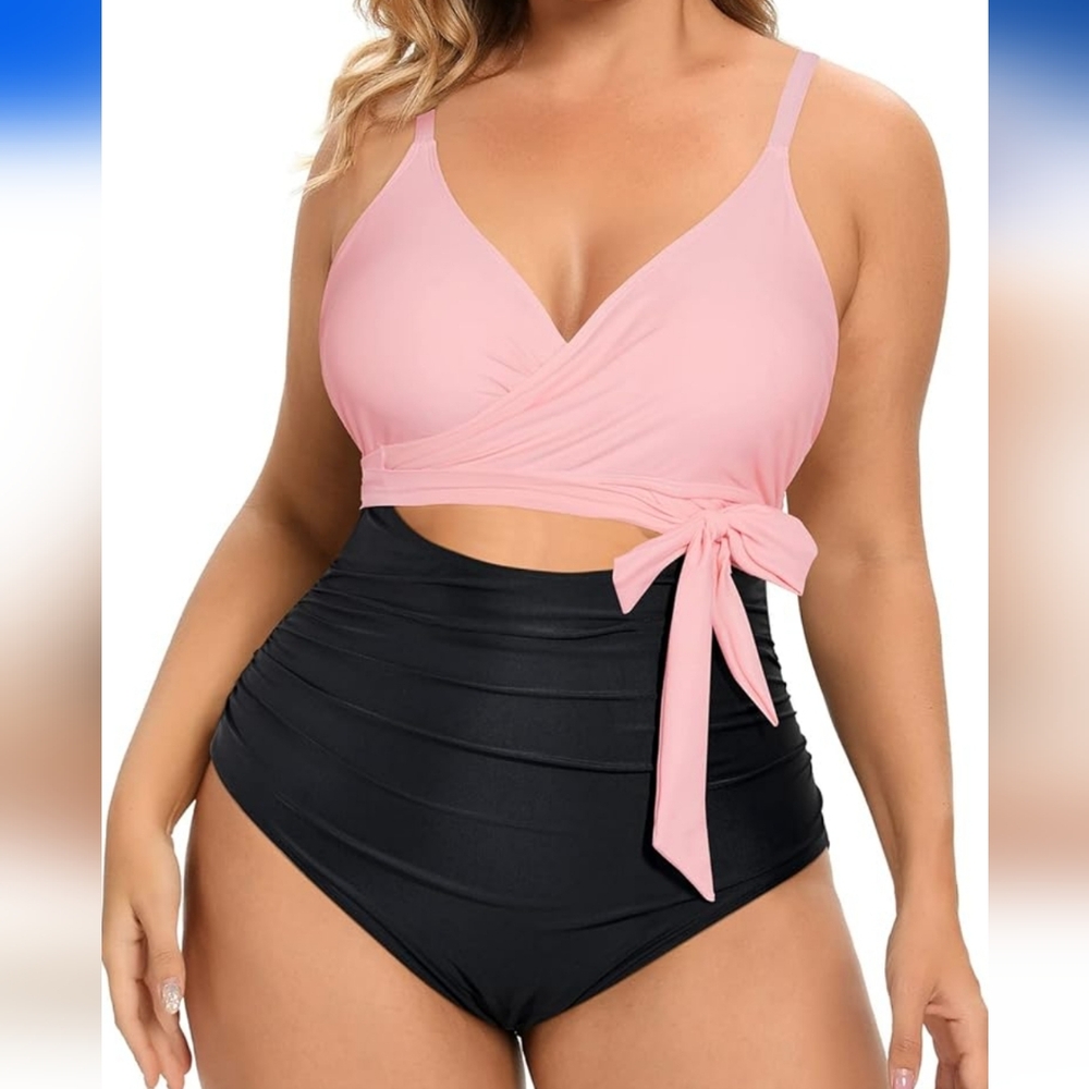 DACI One Piece Tummy Control Cut-Out Swimsuit